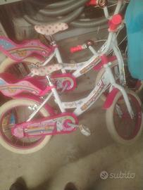 Bicicletta bimba 16" Unicorn - MAI USATE / NUOVE