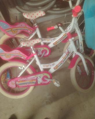 Bicicletta bimba 16" Unicorn - MAI USATE / NUOVE