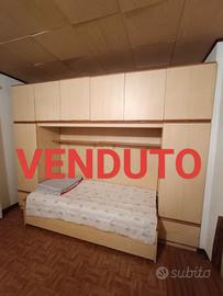cameretta 2 letti con armadio a ponte