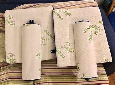 Cuscini ortopedici contro russamento e reflusso