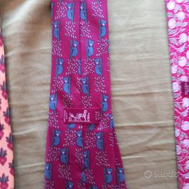 Cravatta Hermès Paris in pura seta fantasia orsett