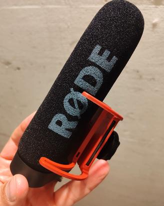 microfono rode mai utilizzato. 