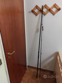 2 canne carpfishing Lineaeffe 3,60mt 100% carbonio
