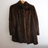 PELLICCIA VISONE VINTAGE ANNI 90 44 46