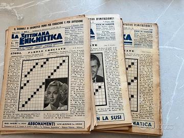 Settimana enigmistica anno 1948