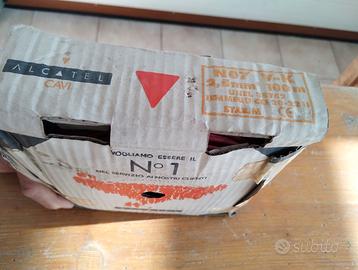 Cordina elettrica unipolare 1 x 2,5 rosso