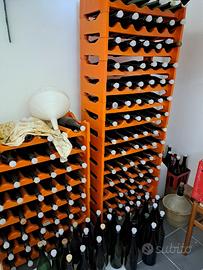 100 Bottiglie da 750 ml in vetro