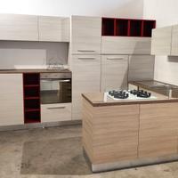 Cucina con penisola di mostra, adattabile! 1 PZ