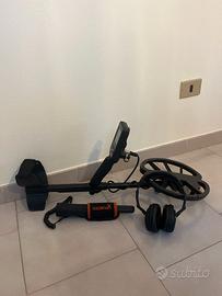 Metal detector Nokta Simplex +, cuffie, pinpointer