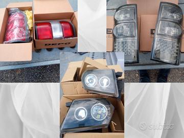 Fari anteriori e posteriori Nissan Patrol Y61