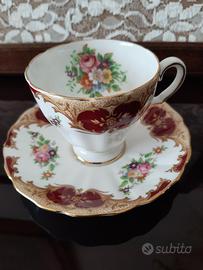 Tazzina con piattino Grosvenor bone china