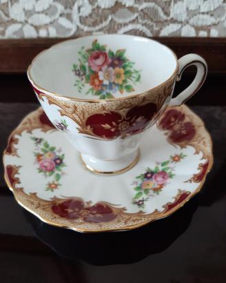 Tazzina con piattino Grosvenor bone china