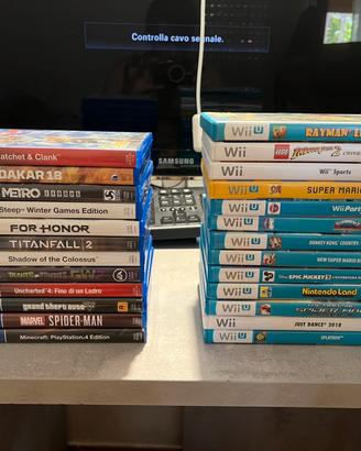 Giochi ps4/wii e wii U