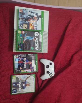 xbox One s 1t con 4 giochi