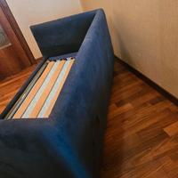 divano letto una piazza e mezza. Due posti 