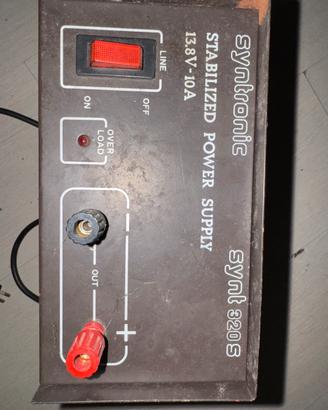 Alimentatore stabilizzato 13,8 10a