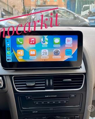 Autoradio CarPlay Auto per Audi Q5 A4 A5 10.25"