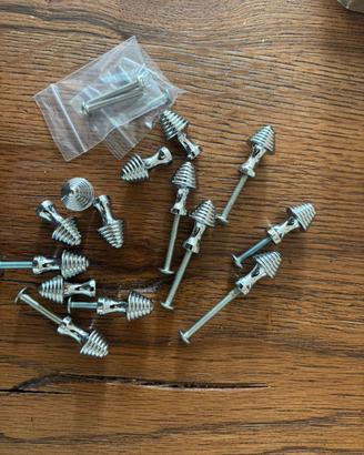 Pomelli acciao inox mobili cassetti nuovi