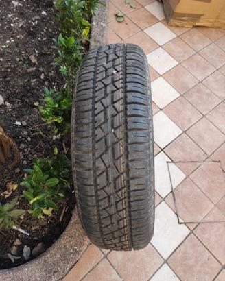 2 cerchioni con pneumatici estivi DUNLOP