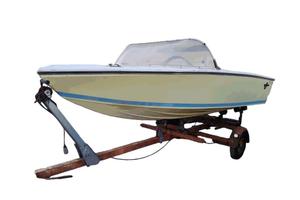 Barca In Resina - Motoscafo Piccolo Da Restauro