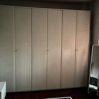 camera da letto bianca