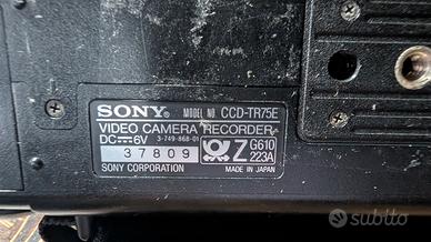 Videocamera SONY Handycam CCD-TR75E