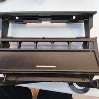BMW E46 Porta Oggetti Console Centrale per 2 DIN