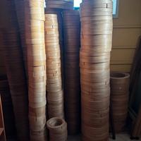 Rotelli per setacci in legno varie misure