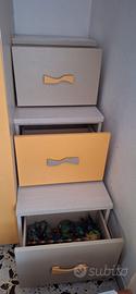 Cameretta per bimbi. Due posti letto