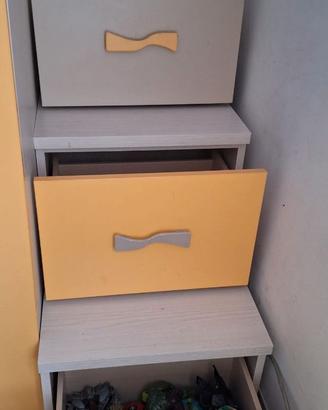 Cameretta per bimbi. Due posti letto