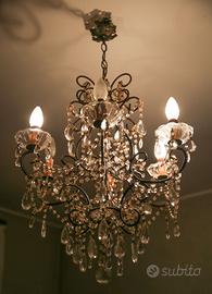 Elegante lampadario anni '50