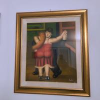Quadro riproduzione Botero