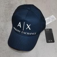 Berretto uomo AX Armani Exchange blu taglia unica