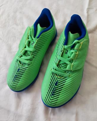 Scarpe da calcio Decathlon verde bambini 