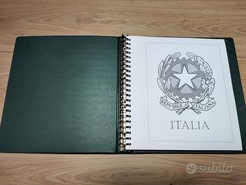 ALBUM REPUBBLICA ITALIANA 2000-2004 con taschine