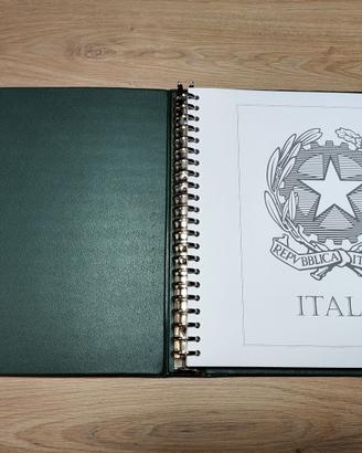 ALBUM REPUBBLICA ITALIANA 2000-2004 con taschine