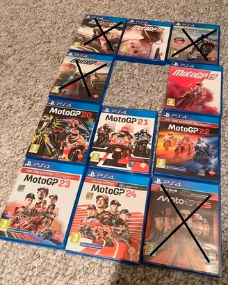 PS4/PS5 Moto GP: 24-23-22-21-20-19-15/14