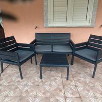 Salottino da esterno come nuovo