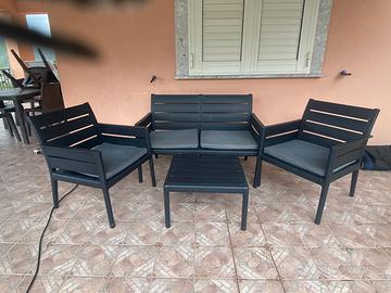 Salottino da esterno come nuovo