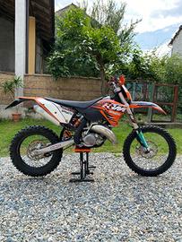 Moto enduro KTM 125 EXC (2010)
