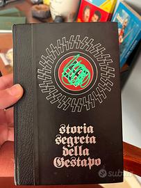 Libro vintage storia segreta della gestapo 1972