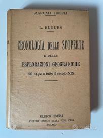 Manuali Hoepli "Cronologia delle Scoperte e..."
