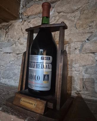 Barolo Fontanafredda 1961. Bottiglia da 3.78 litri