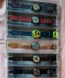 6 swatch chrono annata 1992