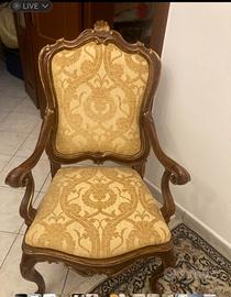 Sedia stile barocco