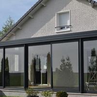 veranda in alluminio 