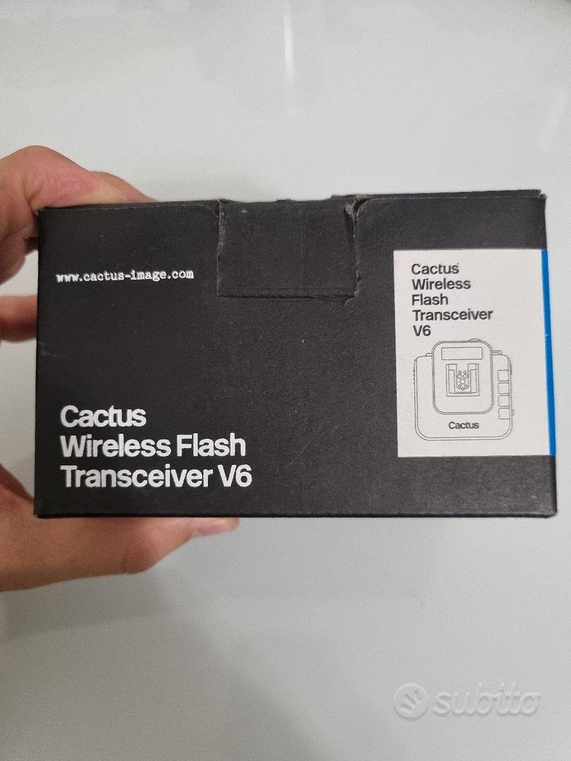Cactus v6 wireless flash transceiver trigger - Fotografia In vendita a  Milano