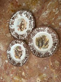 Piatti  ceramica inglese da appendere