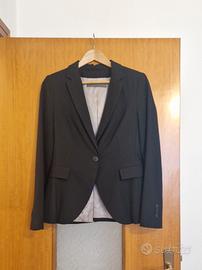 Blazer Nero Giacca 1 bottone Zara Basic Donna 42