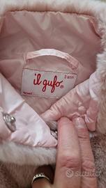 Smanicato/gilet Il Gufo in pelliccia 3 anni 